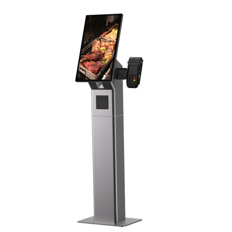 2K LCD Touch Screen Self-Service Kiosk with Modular Design and Scratch-Resistant Screen for Efficient Business Operations