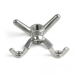 China DIN Standard ZINC PLATED SS304 SS316 Construction Butterfly Nuts Stainless Steel Formwork Wing Nuts on sale