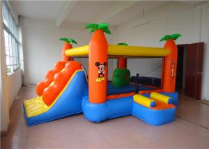 China Nylon Mini Fabric Rainforest Inflatable Bouncy House Rental on sale