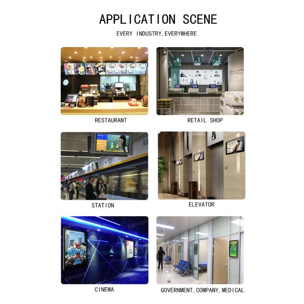 Advertising Player 3d Wall Mount Transparent LCD Display