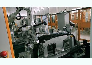 China Flexible Robot Ultrasonic Punching And Welding Machine For Car Plastic Bumper on sale