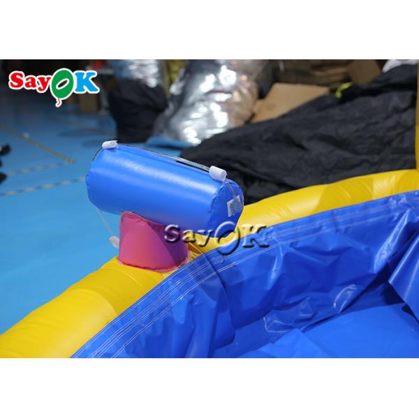 Unicorn Themed Inflatable Bounce House Slide With Ball Pit Pool