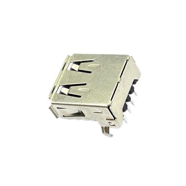 90 Degrees 2.0 USB type a receptacle Connector Port 4 Pin Female 30V 1.5A
