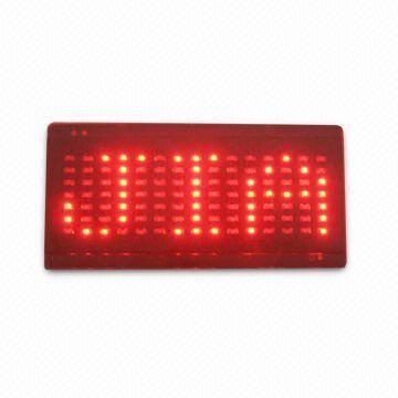 Buy Scrolling LED message display cap at wholesale prices