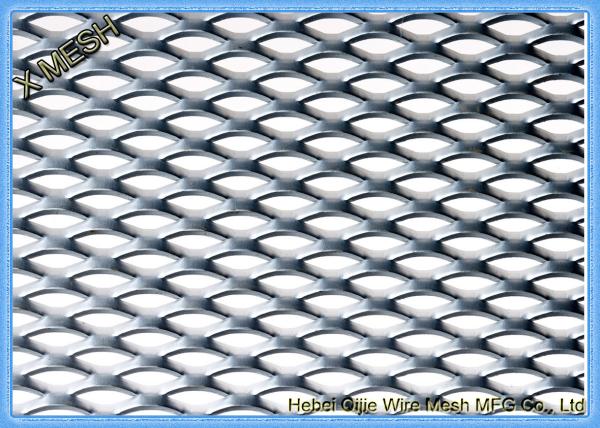Buy Silver Expanded Metal Mesh , Hot Galvanized Steel Welded Wire Mesh For Ceiling Tiles at wholesale prices