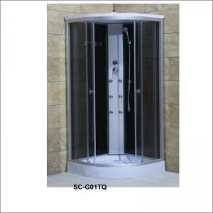 Quality Rectangle Shower Cabin With Shelf With Top Shower And Six Jets / Nozzles for sale
