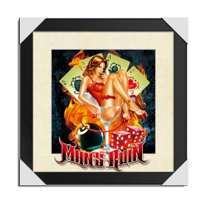 Buy cheap Carton Girl Design 3D Lenticular Pictures Make Ice On Colors 40*40CM Size from wholesalers