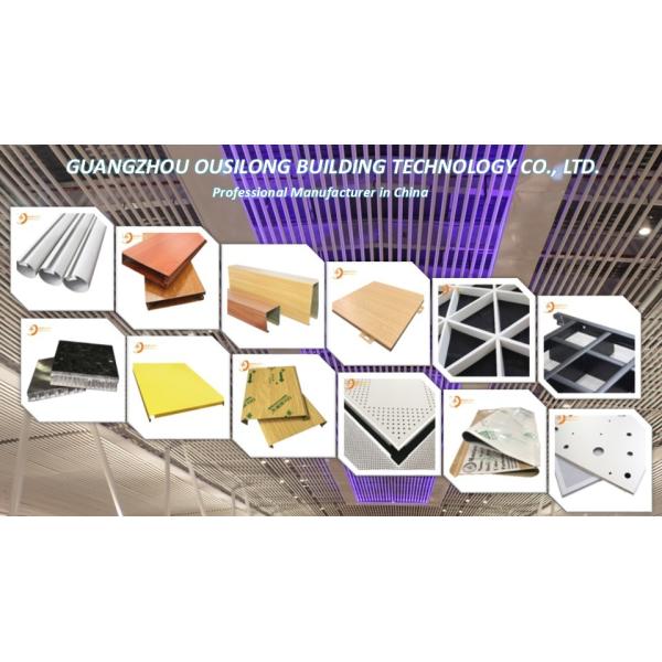 Perforated Metal Ceiling Panel 600 x 600 Square Aluminium Clip in Ceiling Tile