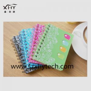 printed cover spiral paper notebook