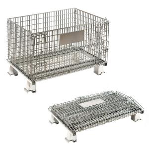 Quality Anti Rust Galvanized Wire Mesh Cages For Garbage Security for sale