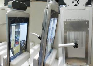 China MIPS Software Facial Temperature Scanner Kiosk Security Access Control System on sale
