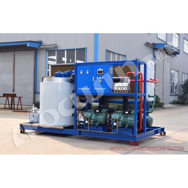 Safe Camel Milk Cooling with Emergency Shutdown Systems 10 Ton/Day Flake Ice Maker Machine