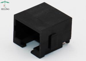 Quality Customized Through Hole Low Profile RJ45 , Tab Up Female Lan SMT Connector for sale