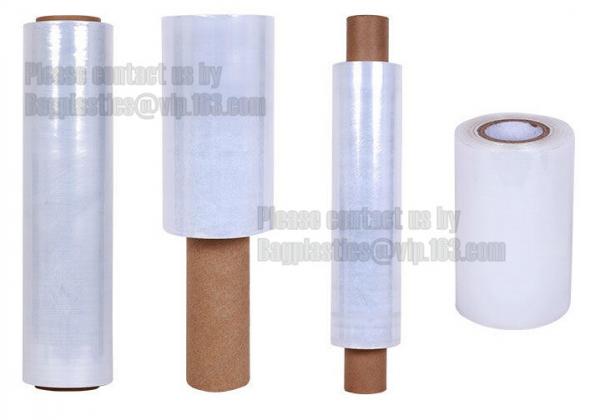 Shrink Wrap Packing Stretch Film Roll, PE strech film Pallet shrink wrap jumbo roll stretch film cling film wrap nanya w