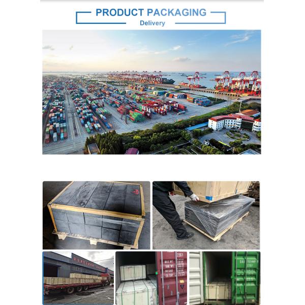 610x510x210mm Isostatic Graphite Block for EDM Industry