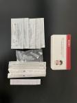 SARS-CoV-2 Latex Flow Self Test Kit MHRA Registered Nasal / Saliva 1 Test/Kit