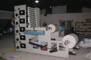 Quality Girth 180~420mm Flexo Label Printing Machine Speed 50m/Min Web Width 890mm for sale