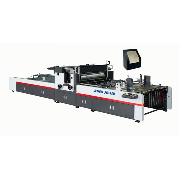 SINO JIGUO TC-1250A Automatic Window Patching Machine,Max. Working Speed:20000s/h (Depend on products size),Cardboard Paper Thickness:150-1500gsm,Film
