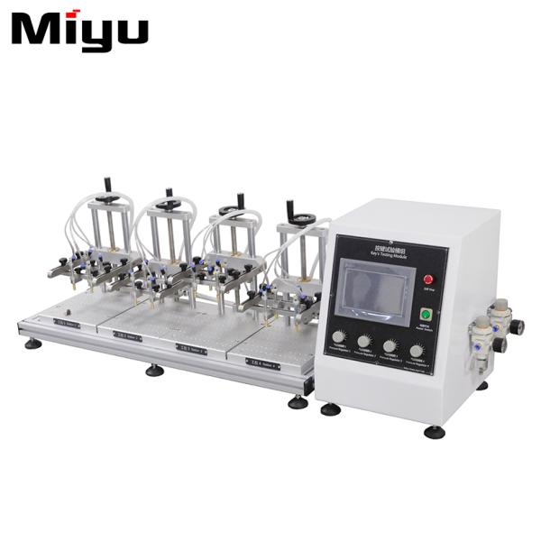 Separable Button Life Testing Machine 200W 10 - 180 Times Every Minute