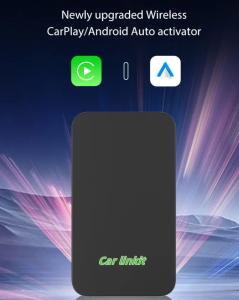 Original Carlinkit 5.0 2 In 1 Android Auto Carplay Adapter Wired To Wireless With Bluetooth WiFi Modules