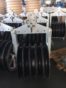 Quality ODM Transmission Neoprene Lined Conductor Stringing Blocks for sale