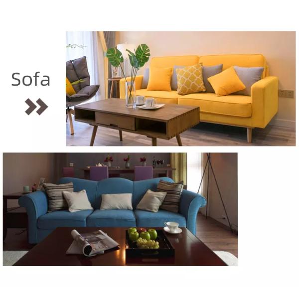 Stretch Sofa Velvet Upholstery Fabric 75D Plain Dyed