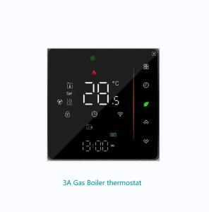 Quality Tuya WI-FI Smart Gas Boiler 3A Thermostat Temperature Controller Programmable Touch / Mobile APP/ Voice Control Compatible With Alexa/Google Homeor for sale