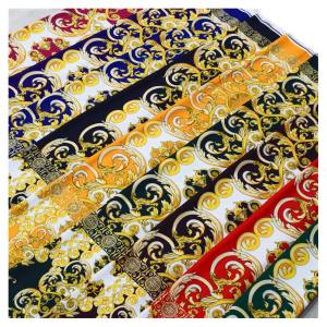 Quality Island Style Polyester Printing Fabric 1.5m Width Custom Pattern for sale