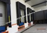 Commercial PVC Loading Dock Doors With Folding Rubber Seal For Logistic
