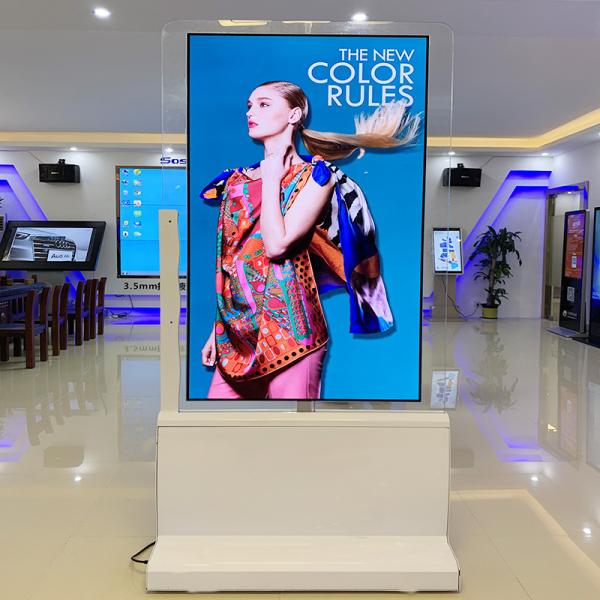 43" 55" Indoor Digital Signage 1.98cm Ultra Thin 4k Advertising Display