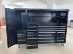 1.0/1.2/1.5mm Thickness Customized Black Color Tool Cabinet Box with Lock and