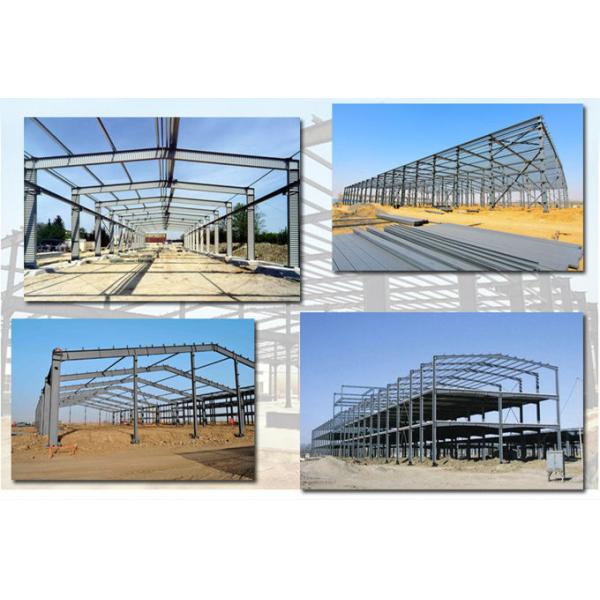 Large Span Space Frame Peb Warehouse Construction Gable Frame Industrial