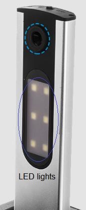 Teaching Camera Document Scanner 10 Mega Pixels A4 Style Black Wall Mount Visualizer