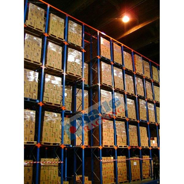 Bulk Storage 2000KG Q345 Drive In Drive Through Pallet Racking