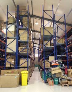Quality Adjustable Industrial Storage Racks / Galvanized Shelving Racks for sale