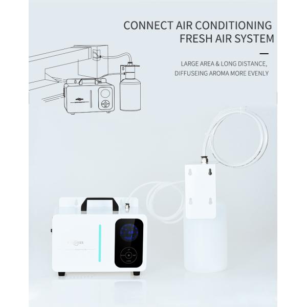 Fragrance Oil Scent Diffuser Machine 110v-220v Connect HVAC System For Hotel Lobby