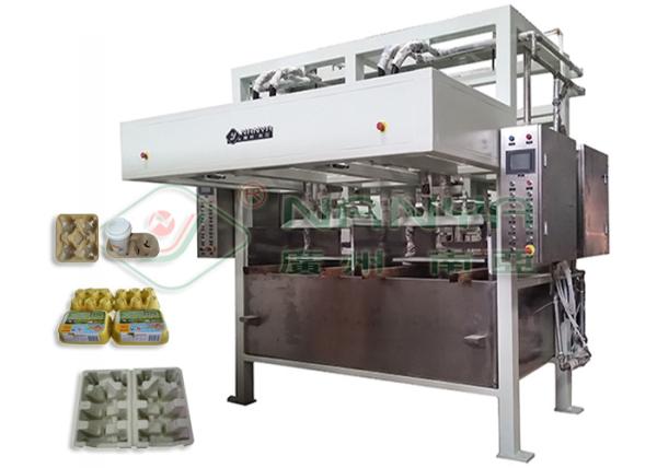 Buy Low Noise Pulp Tray Making Machine / Paper Corner Protector Forming Equipment at wholesale prices