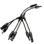 MC4 T-Branch Connector 4 in 1,Adaptor 5 in 1 T-branch connector,Y Connector 2 in