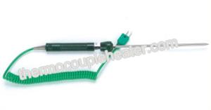China Handheld Point - End Thermocouple RTD Type K / J For Temperature Sensor on sale