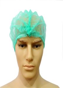 China 17 - 24 Inch Disposable Head Cap Breathable with Single Or Double Elastic String on sale
