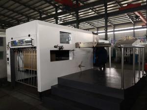 China 350 Tons Semi Automatic Die Cutting Machine With Min. Gripper Edge Of 8mm For Cutting on sale