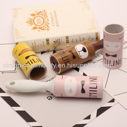 Cartoon Paper Packing 30 layers Sticky Lint Roller