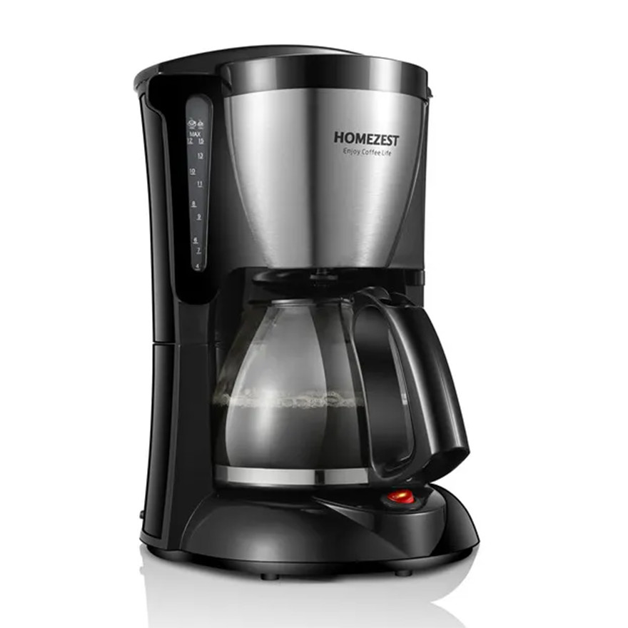 CM-827B 1000W Household Filter Coffee Machine Maker Stainless Steel EMC