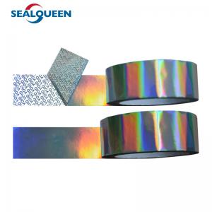 Quality Customized Tamper Proof Evidence Security Seal Tape Hologram Warranty for sale
