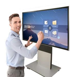 China 4K Smart Interactive Flat Panel DP Conference LCD Capacitive Touchscreen on sale