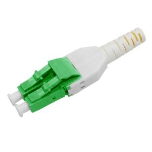 Uniboot Singlemode LC APC Fiber Connector Duplex 3mm boot