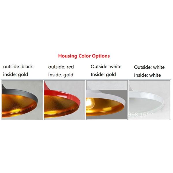 housing colors.jpg Instrument Shaped LED Pendant Light