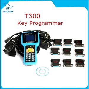 China T300 Key Programmer Newest V16.8 T 300 T-300 OBD2 Auto Key Transponder English Spanish Optional T300 T-code Key Maker on sale