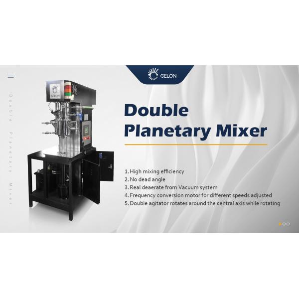 Slurry Mixing Machine Lithium Ion Battery Capacities 5L 10L Equipment Pouch Cell Pilot Line