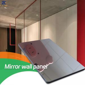 China Bamboo Charcoal Carbon Crystal Panel Waterproof PETG High Gloss Mirror Wall Panel on sale
